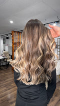 Blond hair